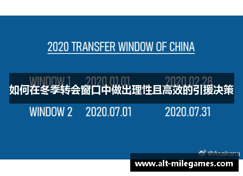 如何在冬季转会窗口中做出理性且高效的引援决策