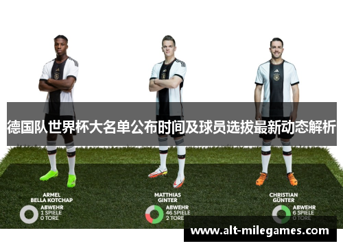 德国队世界杯大名单公布时间及球员选拔最新动态解析